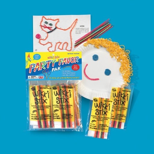 Toys & Games Wikki Stix 15 Party Packs of 12, 6 Stix with Play